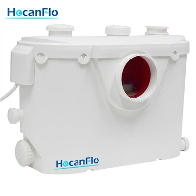 ปั๊ม Macerator เต็มห้องน้ำ